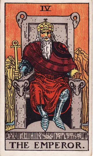 Tarotkarte Der Herrscher
