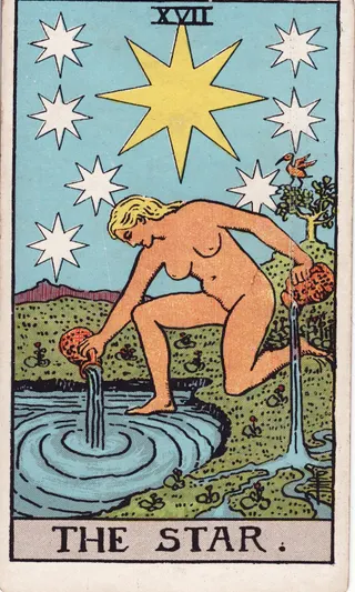 Tarotkarte Der Stern