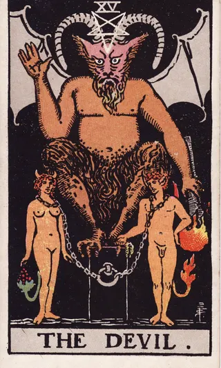 Tarotkarte Der Teufel