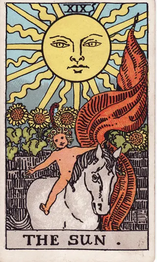 Tarotkarte Die Sonne